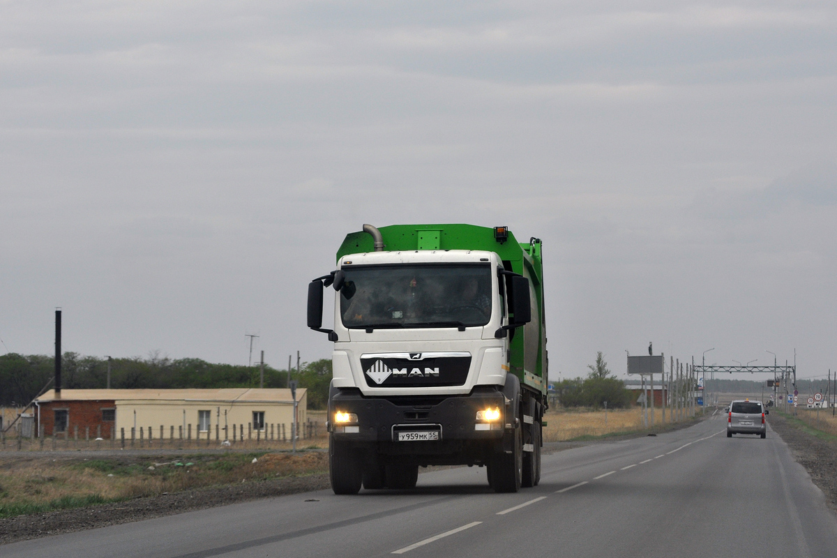 Омская область, № У 959 МК 55 — MAN TGS 33.360