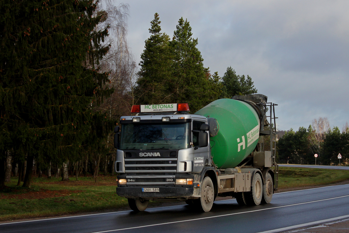 Литва, № GNH 589 — Scania ('1996) P94G