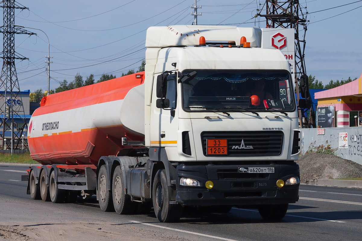 Ханты-Мансийский автоном.округ, № А 620 ВТ 186 — МАЗ-6430B9