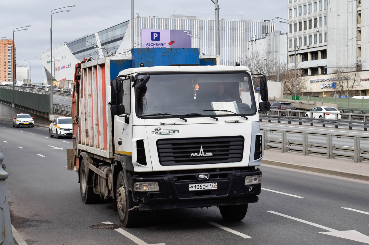 Москва, № Р 106 ЕМ 777 — МАЗ-5340B2