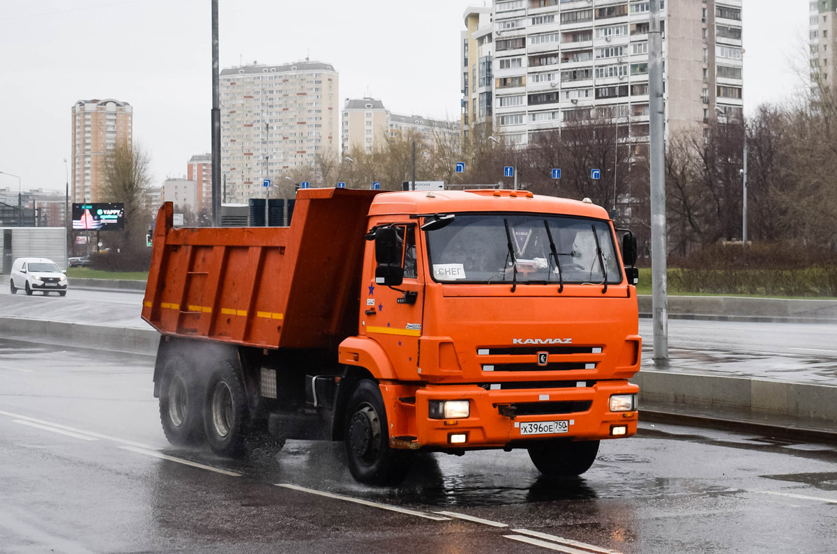 Московская область, № Х 396 ОЕ 750 — КамАЗ-65115-N3(78)