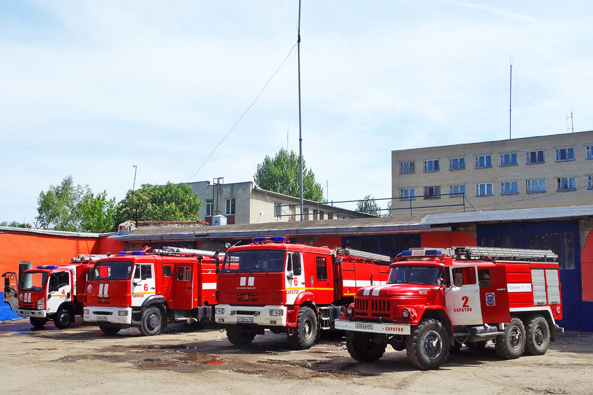 Саратовская область, № В 362 ВМ 64 — ЗИЛ-131Н (УАМЗ); Саратовская область — Разные фотографии (Автомобили)
