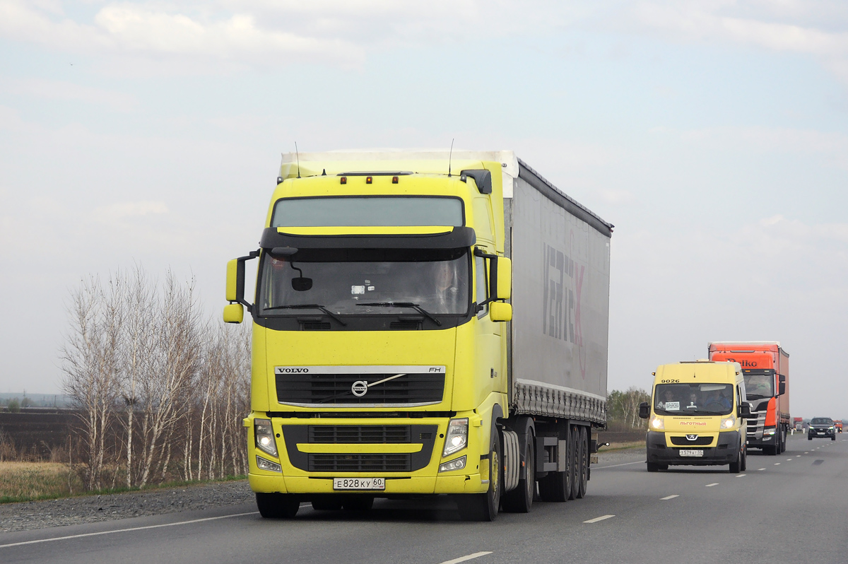 Псковская область, № Е 828 КУ 60 — Volvo ('2008) FH.460