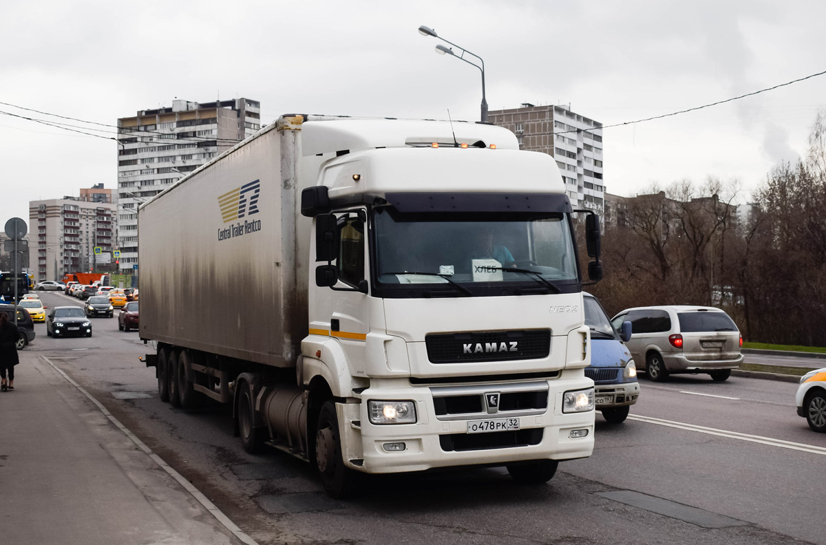 Брянская область, № О 478 РК 32 — КамАЗ-5490-S5(87)