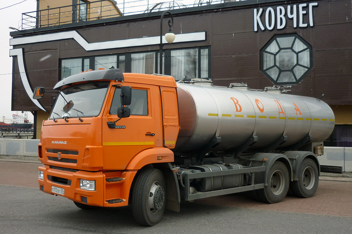 Архангельская область, № О 172 ВТ 29 — КамАЗ-65115-A5(48)