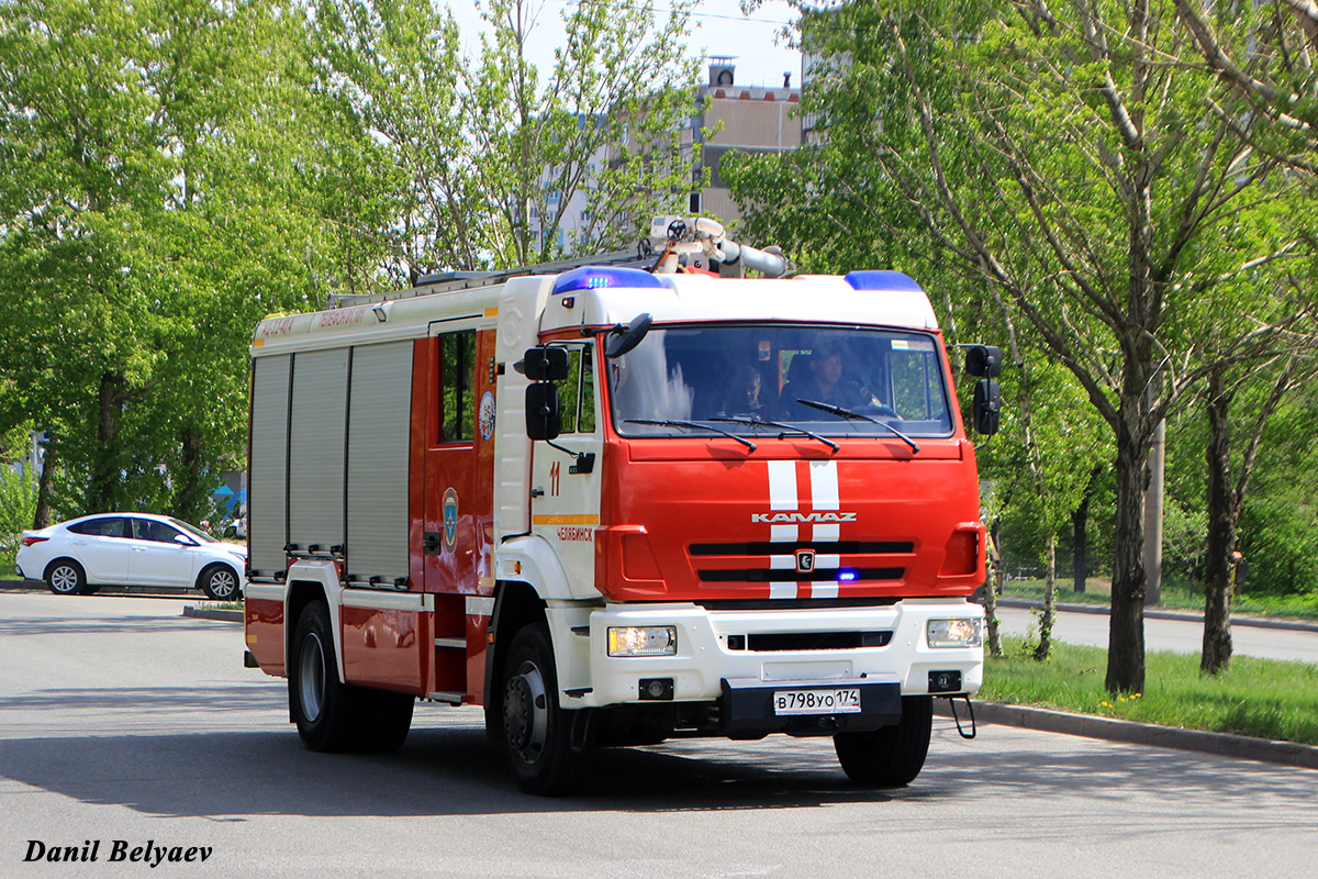 Челябинская область, № В 798 УО 174 — КамАЗ-43265-5H(56)
