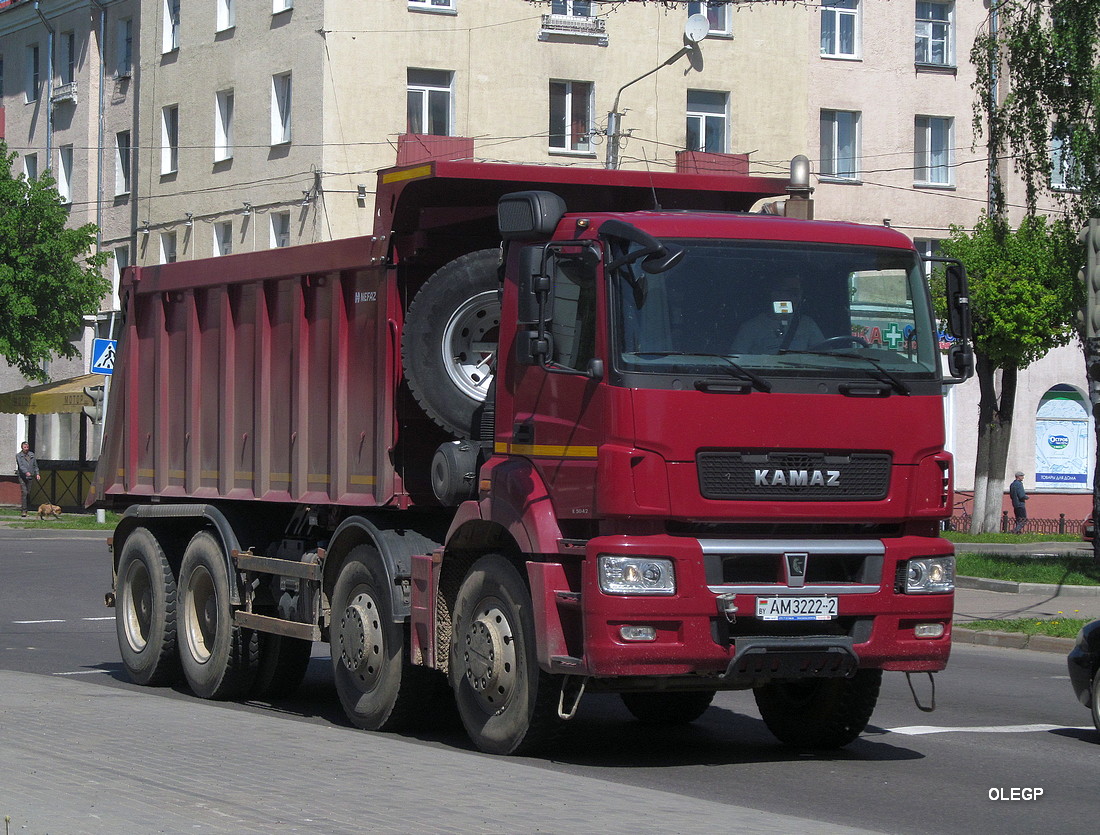 Витебская область, № АМ 3222-2 — КамАЗ-65801-T5(68)