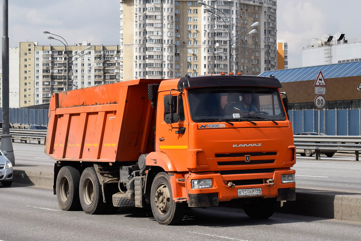 Москва, № А 934 КР 799 — КамАЗ-65115-A5(48)