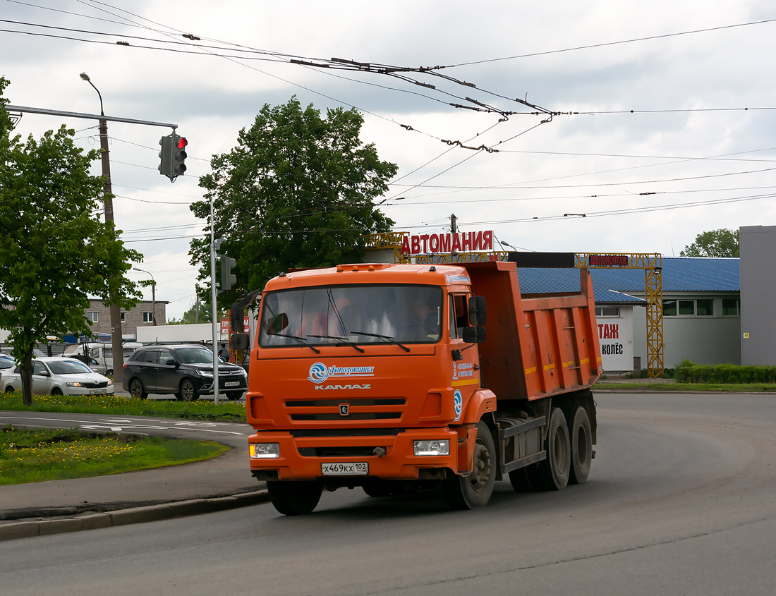 Башкортостан, № Х 469 КХ 102 — КамАЗ-65115-L4(19)