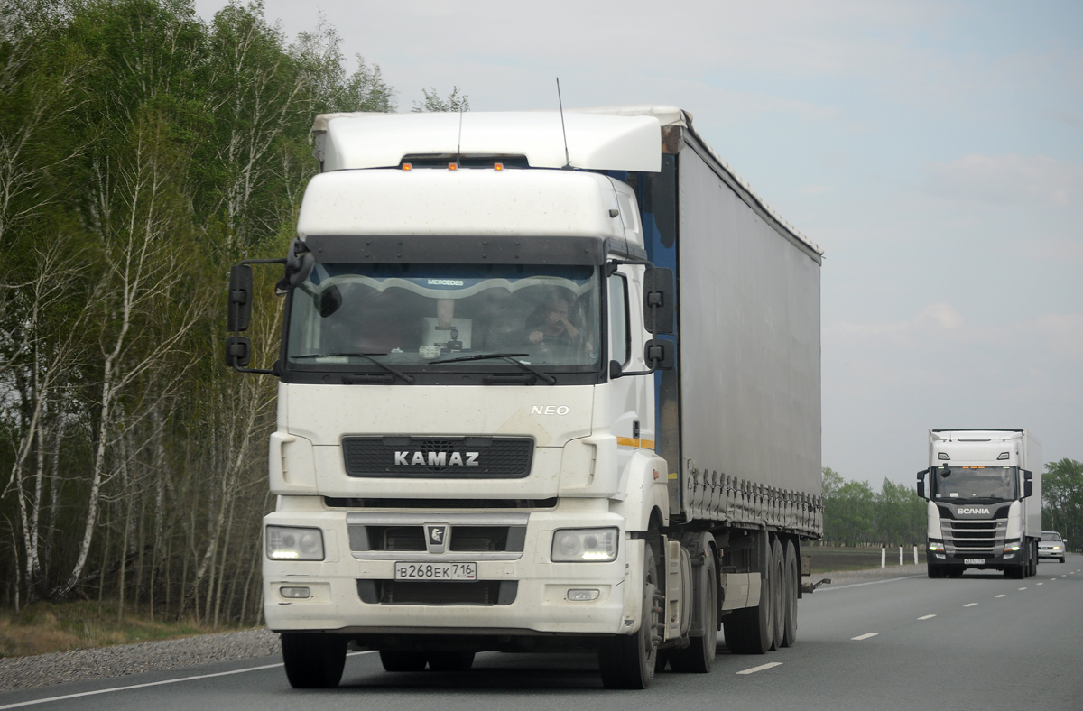 Татарстан, № В 268 ЕК 716 — КамАЗ-5490-S5(87)
