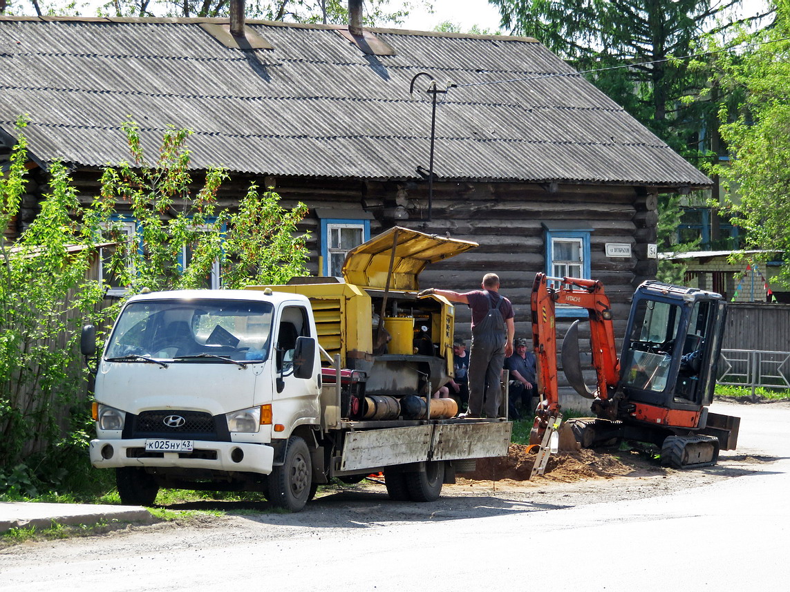 Кировская область, № К 025 НУ 43 — Hyundai HD78 ('2004); Кировская область, № (43) Б/Н СТ 0039 — Hitachi (общая модель)