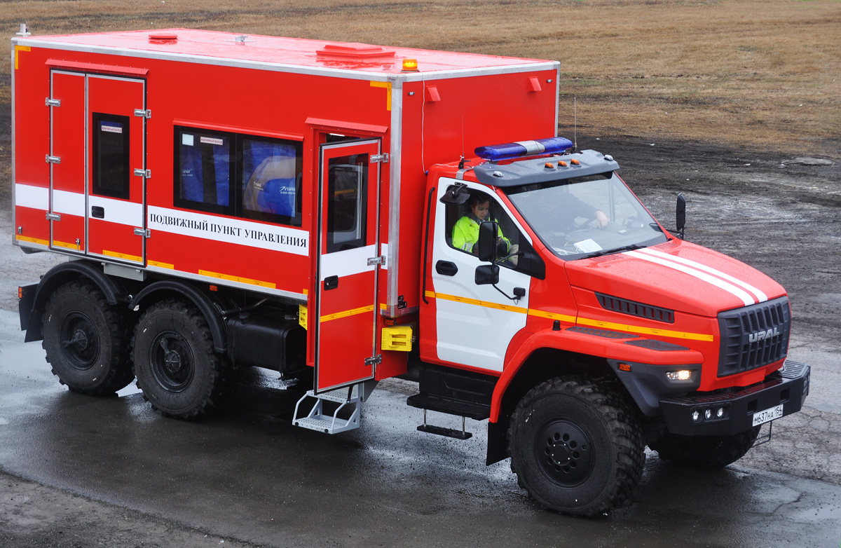 Новосибирская область, № М 637 НА 154 — Урал NEXT 4320-74