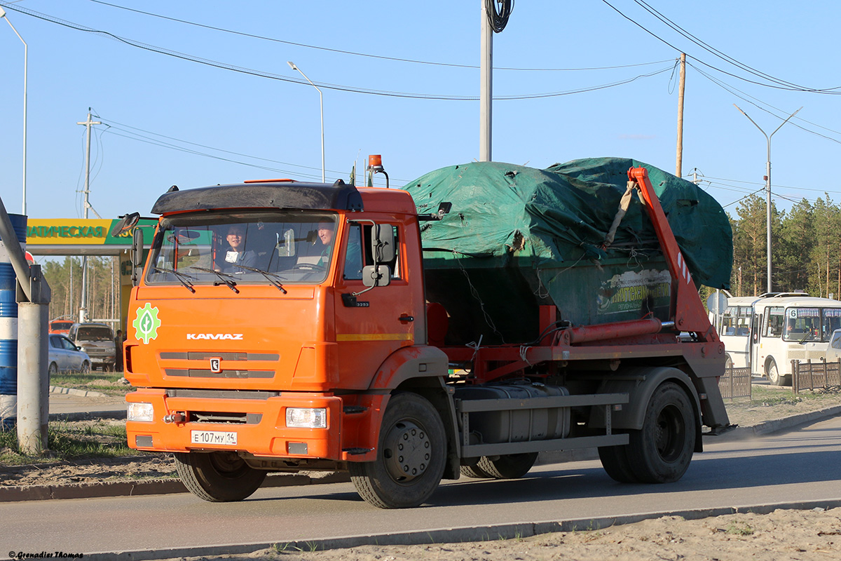 Саха (Якутия), № Е 107 МУ 14 — КамАЗ-43253-G5(69)