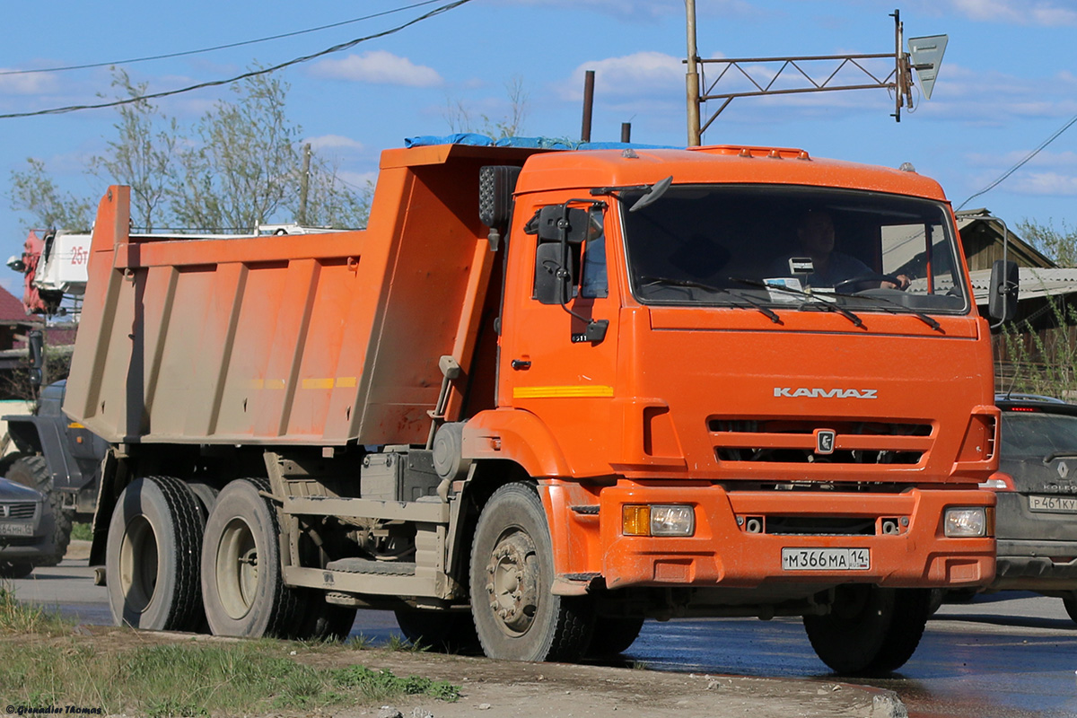Саха (Якутия), № М 366 МА 14 — КамАЗ-65115-L4(19)