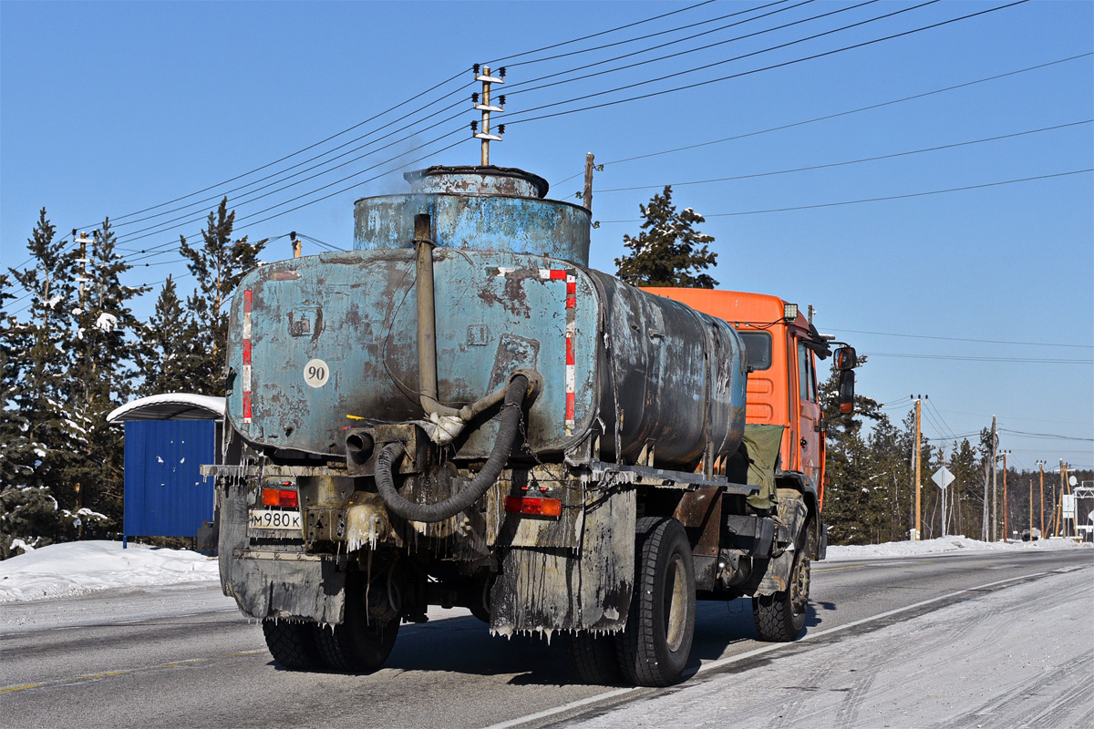 Саха (Якутия), № М 980 КР 14 — КамАЗ-43253-A3(96)