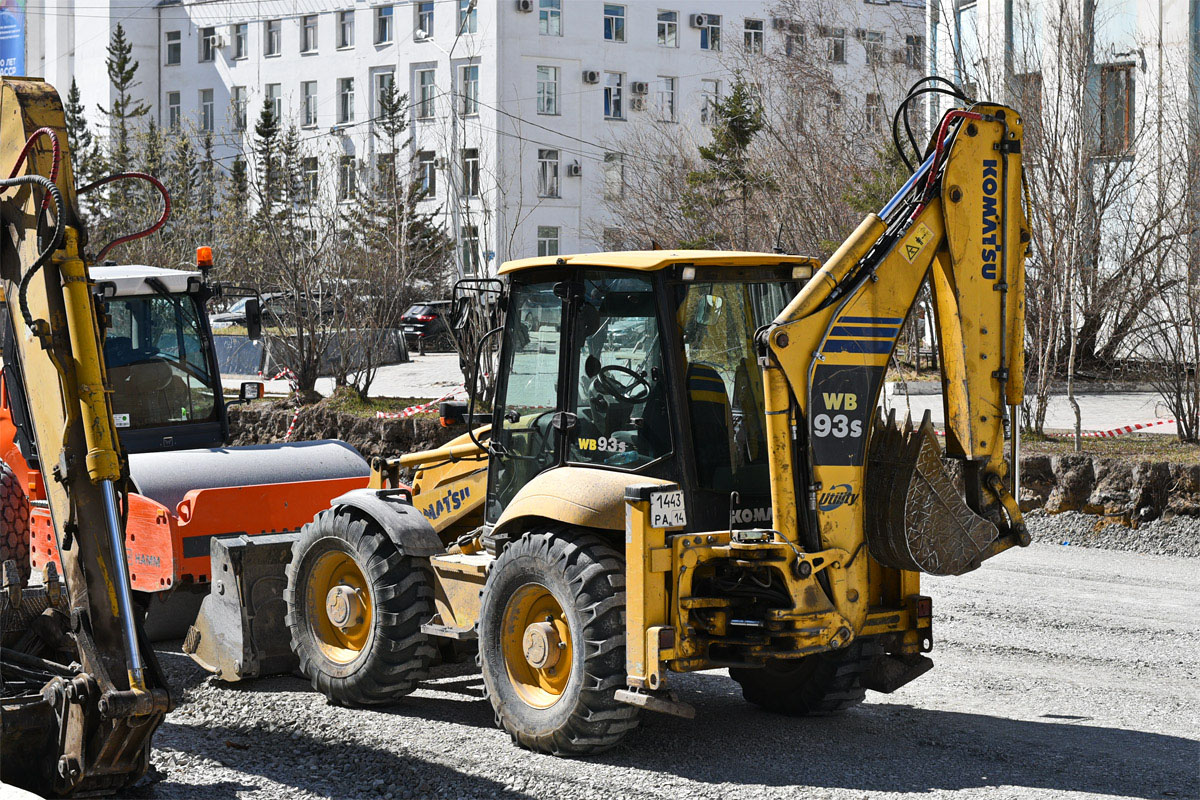 Саха (Якутия), № 1443 РА 14 — Komatsu WB93