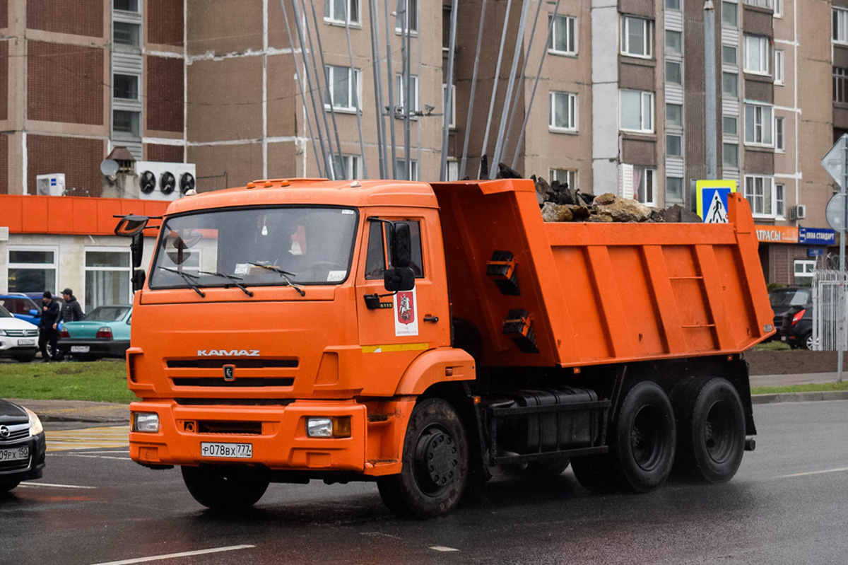 Москва, № Р 078 ВХ 777 — КамАЗ-65115-A4(23)