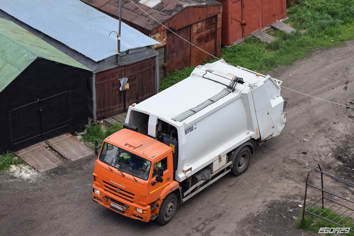 Архангельская область, № Т 724 ЕА 797 — КамАЗ-53605-L4(19)