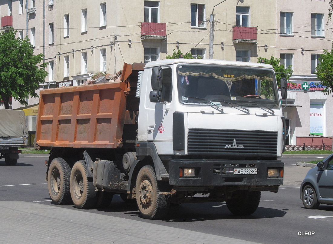 Витебская область, № АЕ 7328-2 — МАЗ-6501 (общая модель)