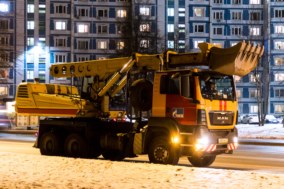 Москва, № С 821 НМ 77 — MAN TGS 26.320