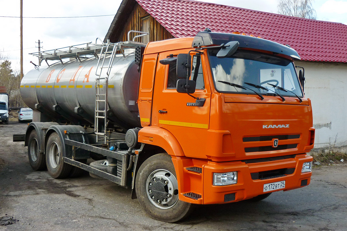Архангельская область, № О 172 ВТ 29 — КамАЗ-65115-A5(48)