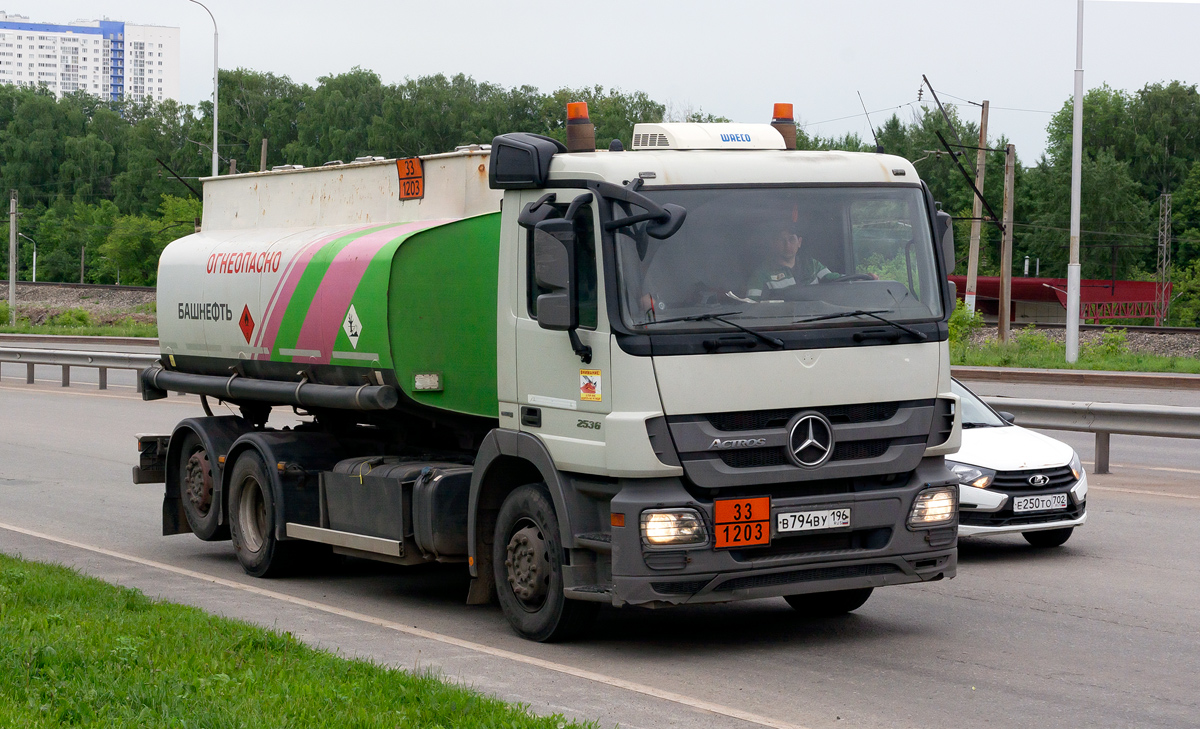 Башкортостан, № В 794 ВУ 196 — Mercedes-Benz Actros '09 2536 [Z9M]