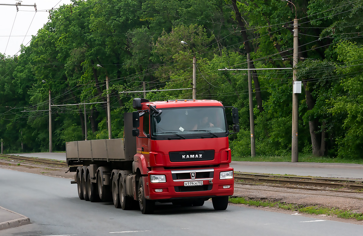 Башкортостан, № А 119 СК 702 — КамАЗ-65806-T5(68)