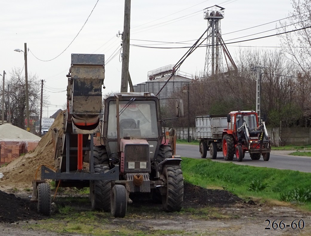 Венгрия, № YKR-918 — Беларус-820.4; Венгрия, № YEU-527 — МТЗ-550; Венгрия — Конвейерные ленты OPTI-RACK 150 длиной 150 м