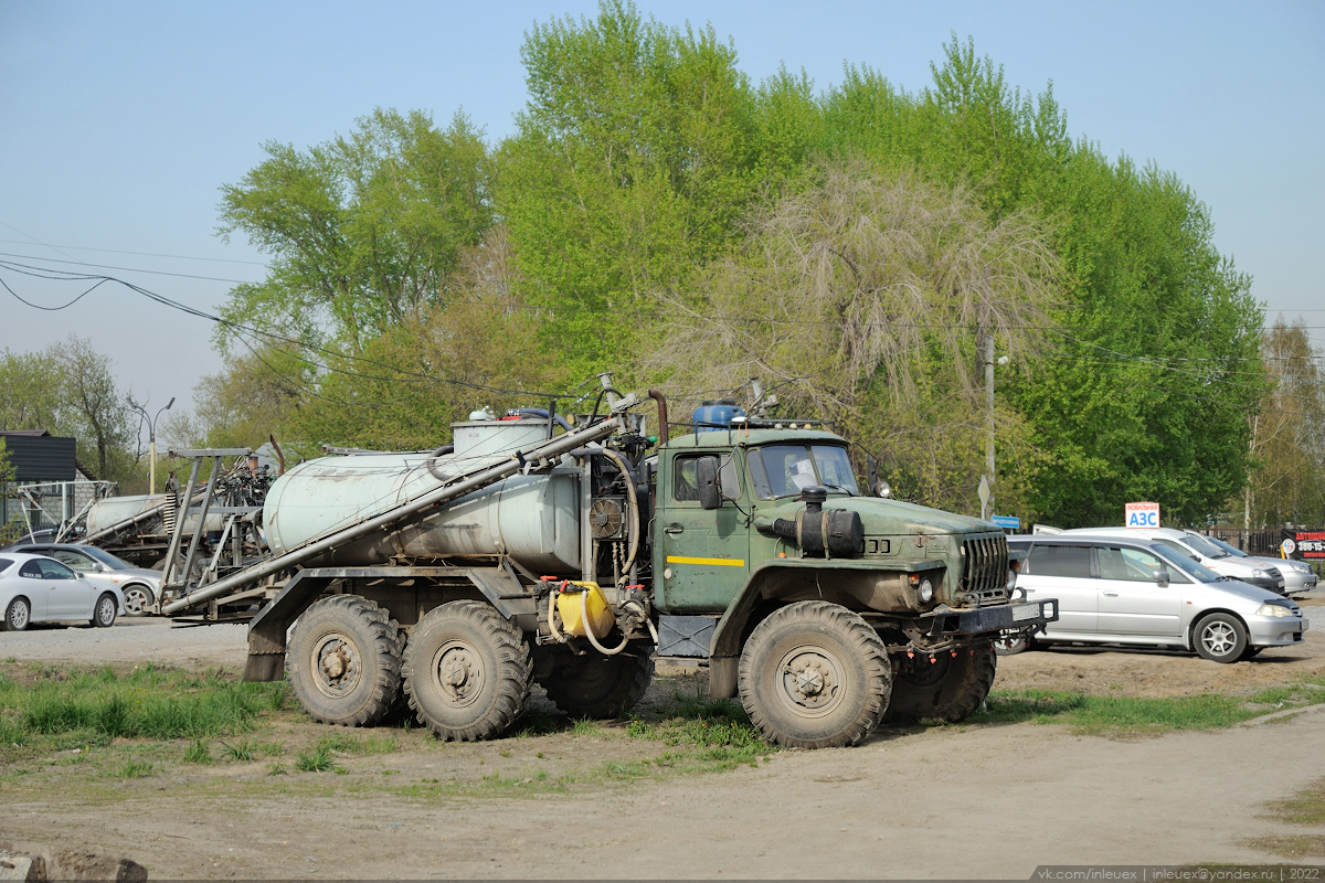 Новосибирская область, № Х 873 РТ 54 — Урал-4320 / 5557 (общая модель)