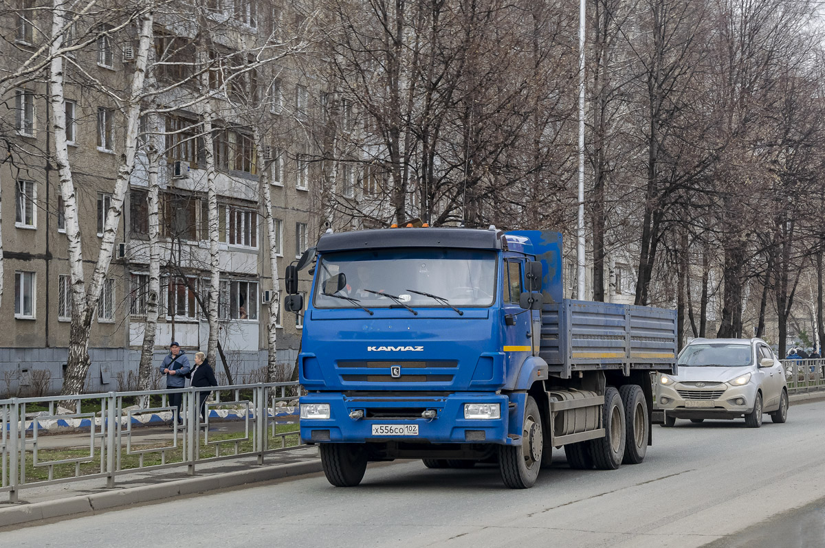 Башкортостан, № Х 556 СО 102 — КамАЗ-65117-A5(48)