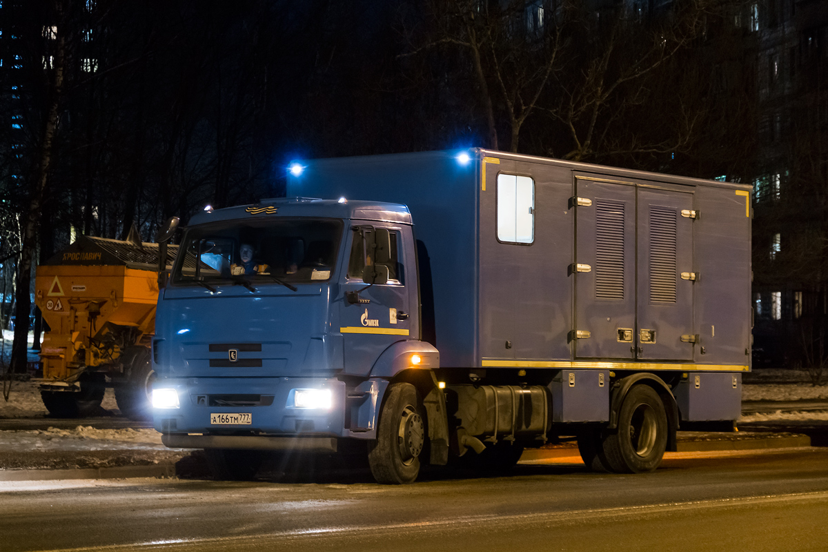 Москва, № А 166 ТМ 777 — КамАЗ-43253-R4(28)