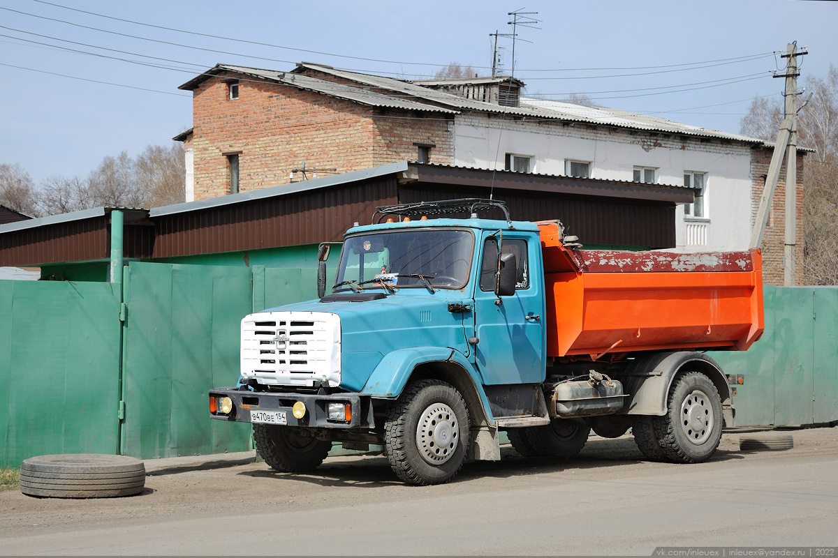 Новосибирская область, № В 470 ВЕ 154 — ЗИЛ-432932