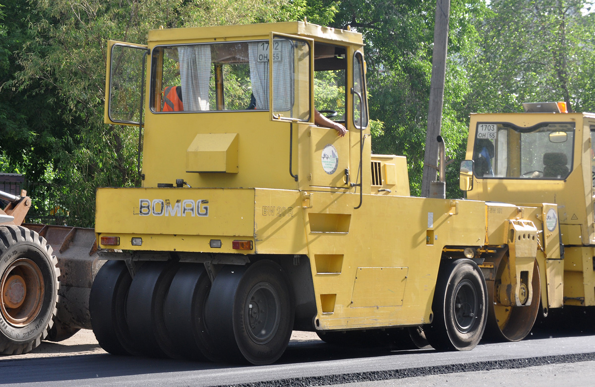 Омская область, № 1702 ОН 55 — Bomag BW 20 R