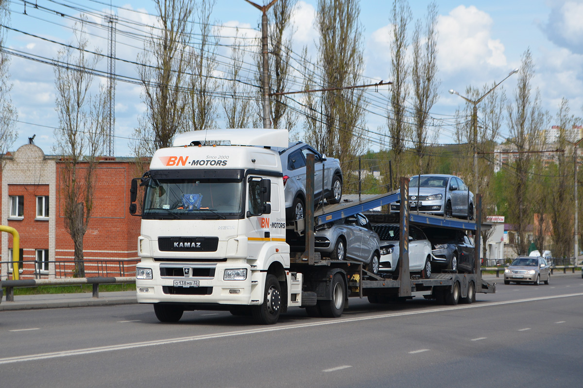 Брянская область, № О 138 МВ 32 — КамАЗ-5490-S5(87)