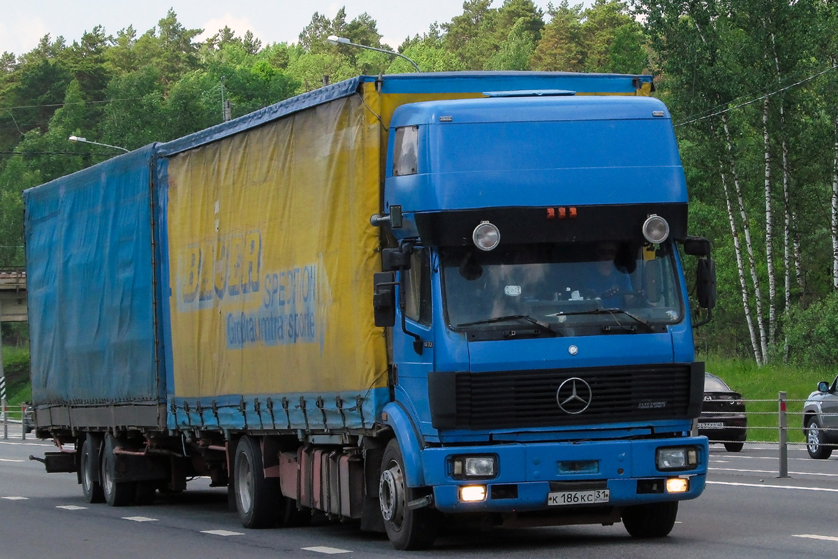 Белгородская область, № К 186 КС 31 — Mercedes-Benz SK 1733