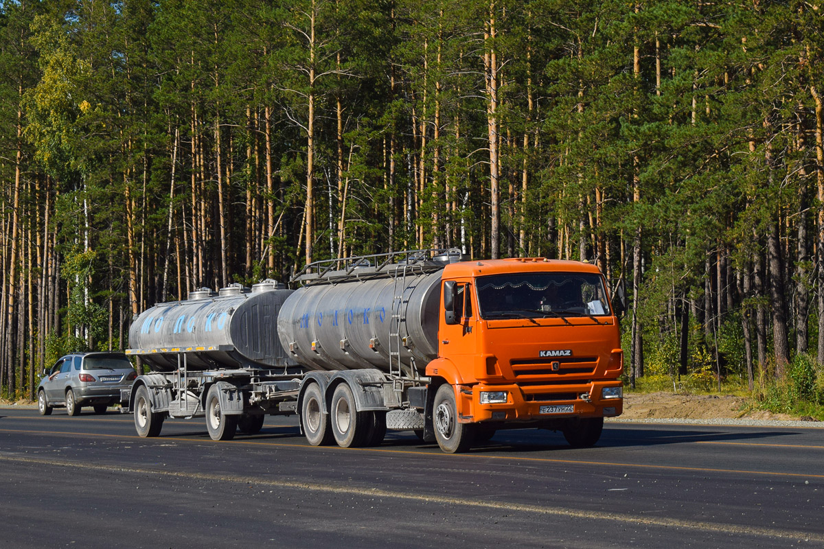 Алтайский край, № Е 237 УМ 22 — КамАЗ-65115-D3(97)