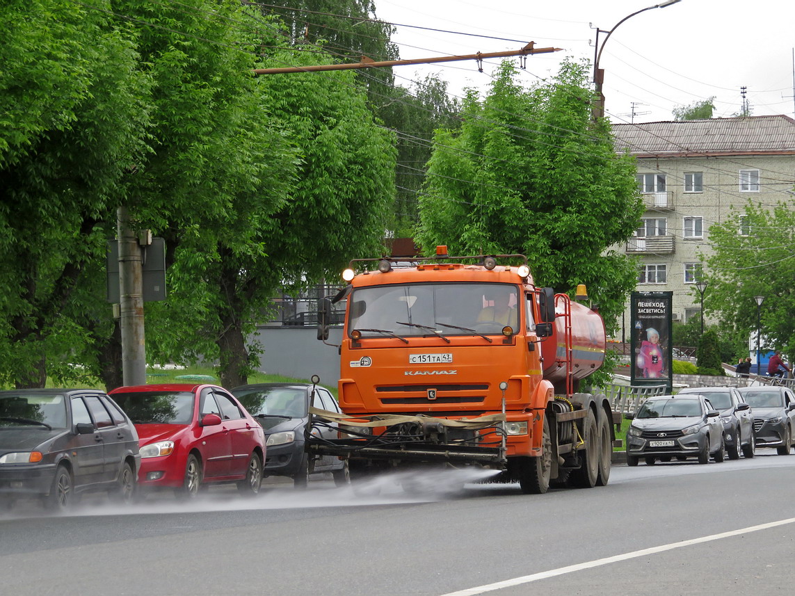 Кировская область, № С 151 ТА 43 — КамАЗ-65115-A4(23)