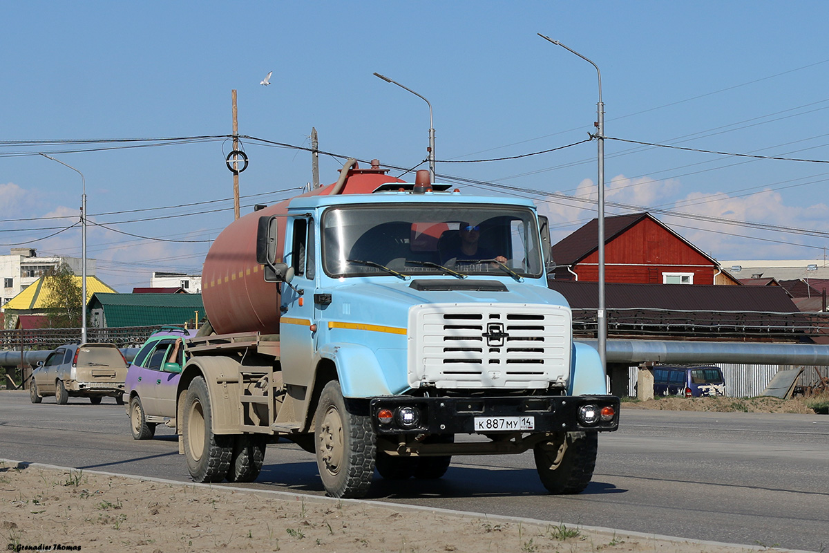 Саха (Якутия), № К 887 МУ 14 — ЗИЛ-494560