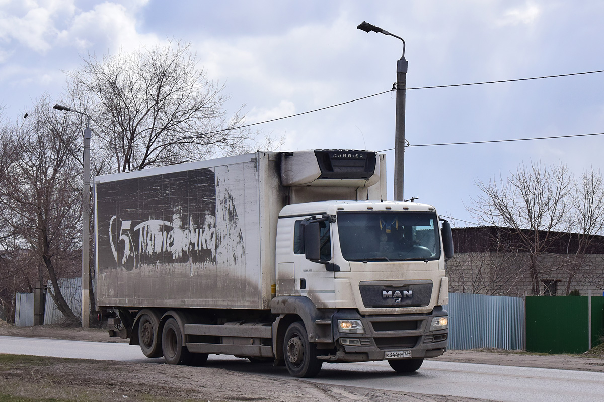 Волгоградская область, № К 344 ММ 134 — MAN TGS 26.350