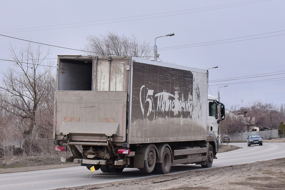 Волгоградская область, № К 344 ММ 134 — MAN TGS 26.350