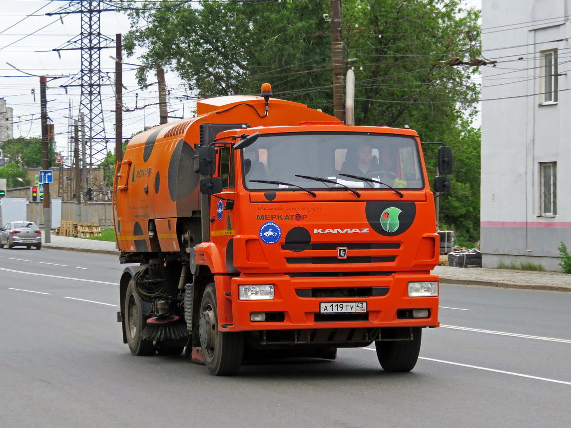 Кировская область, № А 119 ТУ 43 — КамАЗ-53605-A5(48)