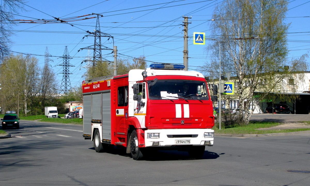 Санкт-Петербург, № Е 914 РЕ 198 — КамАЗ-43253-G5(69)