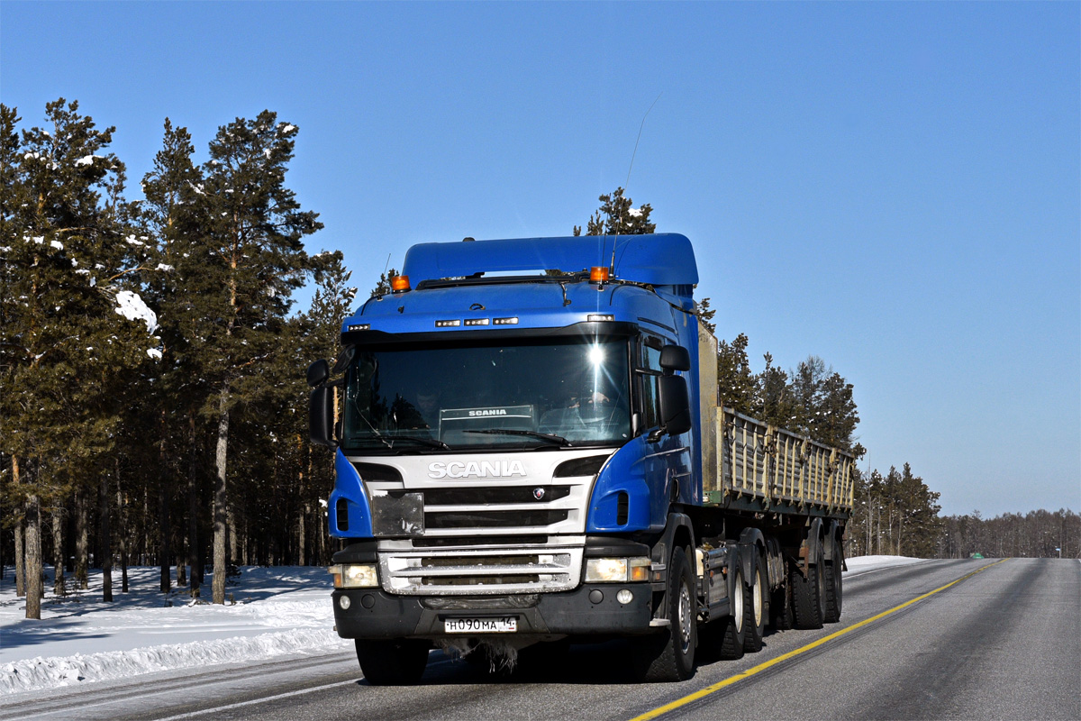 Саха (Якутия), № Н 090 МА 14 — Scania ('2009-2011, общая модель)