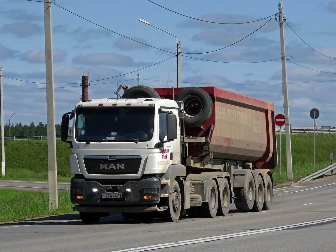 Кировская область, № Т 234 ХА 43 — MAN TGS 33.440