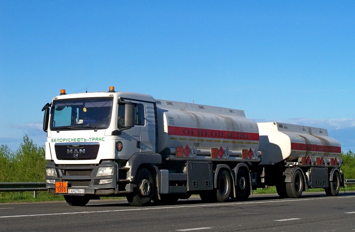Гомельская область, № АМ 2764-3 — MAN TGS 26.400