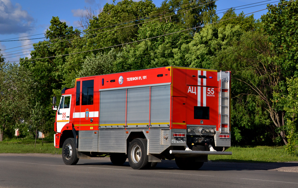 Калужская область, № О 131 СХ 40 — КамАЗ-43265-D5(66)