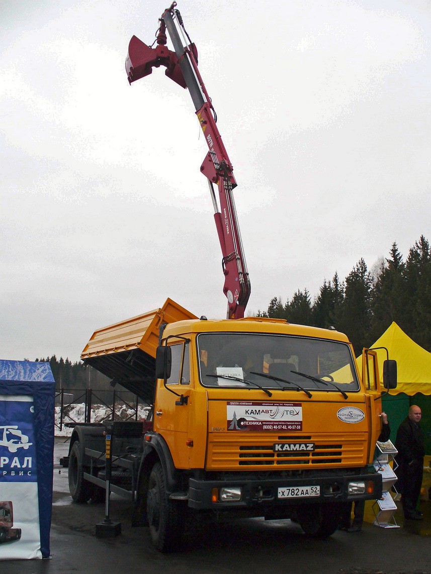 Нижегородская область, № Х 782 АА 52 — КамАЗ-43253-A3(96)