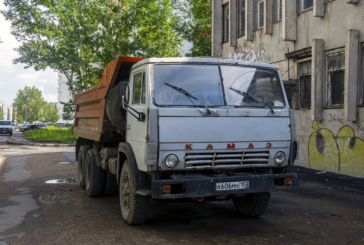 Башкортостан, № А 606 МН 102 — КамАЗ-55111 [551110]