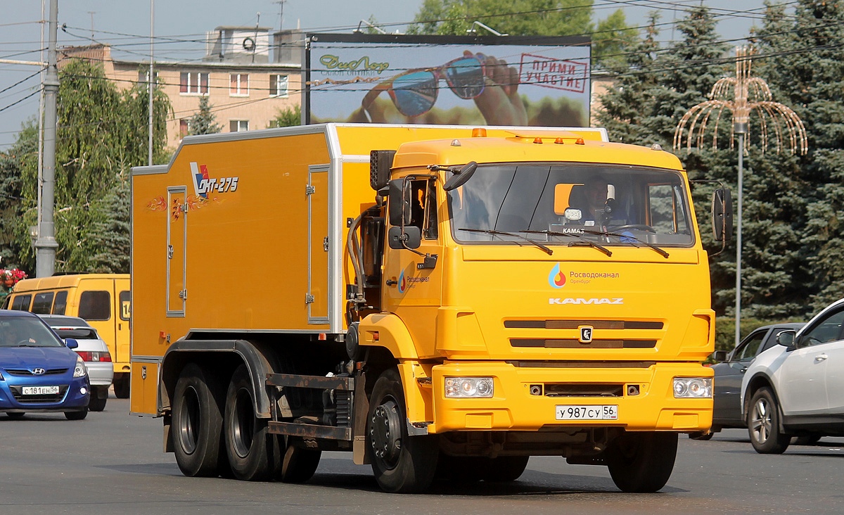 Оренбургская область, № У 987 СУ 56 — КамАЗ-65115-A4(23)
