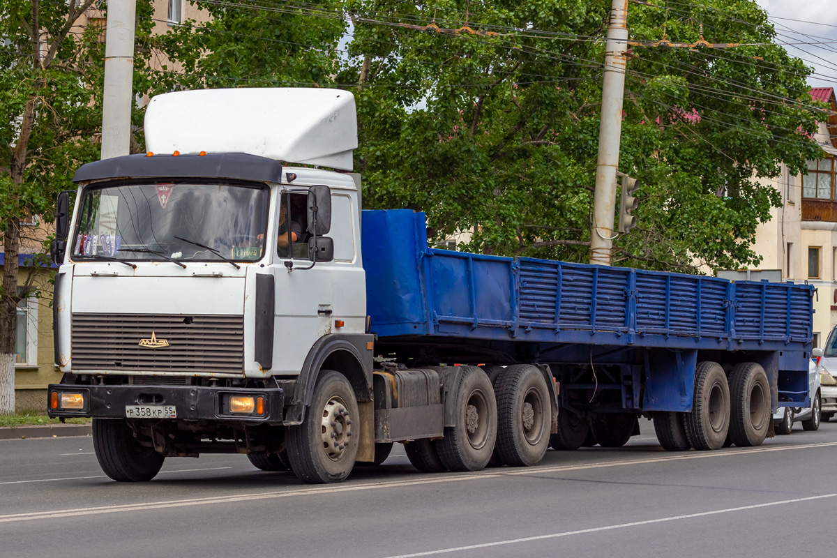 Омская область, № Р 358 КР 55 — МАЗ-642205